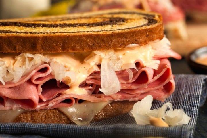 best ways of reheating your Reuben